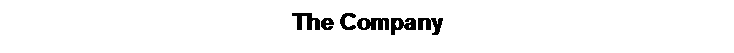 Text Box: The Company
